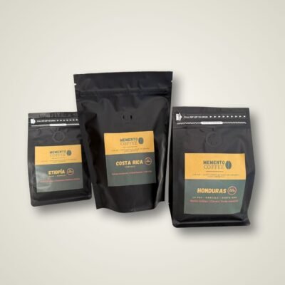 Pack de café de especialidad Élite tres cafés de origen único