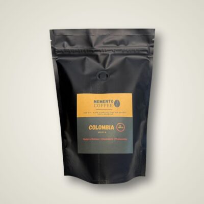olsa de café colombiano de especialidad premium con cuerpo redondo y notas achocolatadas - Memento Coffee